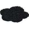 image25 58OD x 1P Shell Ceiling MedallionSteel Gray Metallic Series