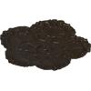 image25 58OD x 1P Shell Ceiling MedallionStone Hearth Flat Finish