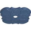 image29OD x 3 58ID x 1 38P Flower Ceiling Medallion Fits Canopies up to 6 14HandPainted Americana