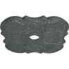 image29OD x 3 58ID x 1 38P Flower Ceiling Medallion Fits Canopies up to 6 14HandPainted Athenian Green Crackle