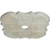 image29OD x 3 58ID x 1 38P Flower Ceiling Medallion Fits Canopies up to 6 14HandPainted Flash Blue