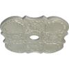 image29OD x 3 58ID x 1 38P Flower Ceiling Medallion Fits Canopies up to 6 14HandPainted Flash Copper
