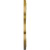 image29OD x 3 58ID x 1 38P Flower Ceiling Medallion Fits Canopies up to 6 14HandPainted Iridescent Gold
