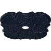 image29OD x 3 58ID x 1 38P Flower Ceiling Medallion Fits Canopies up to 6 14HandPainted Midnight Dream