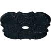 image29OD x 3 58ID x 1 38P Flower Ceiling Medallion Fits Canopies up to 6 14HandPainted Night Shade