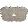 image29OD x 3 58ID x 1 38P Flower Ceiling Medallion Fits Canopies up to 6 14HandPainted Pearl White