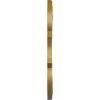image29OD x 3 58ID x 1 38P Flower Ceiling Medallion Fits Canopies up to 6 14HandPainted Pharaohs Gold