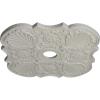 image29OD x 3 58ID x 1 38P Flower Ceiling Medallion Fits Canopies up to 6 14HandPainted Pot of Cream