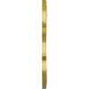 image29OD x 3 58ID x 1 38P Flower Ceiling Medallion Fits Canopies up to 6 14HandPainted Rich Gold