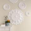 image31OD x 1 12P Durham Ceiling Medallion Fits Canopies up to 4 14Factory Primed