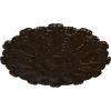 image31OD x 1 12P Durham Ceiling Medallion Fits Canopies up to 4 14HandPainted Bronze