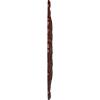 image31OD x 1 12P Durham Ceiling Medallion Fits Canopies up to 4 14HandPainted Brushed Mahogany