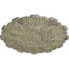 image31OD x 1 12P Durham Ceiling Medallion Fits Canopies up to 4 14HandPainted Castle Stone Crackle