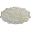 image31OD x 1 12P Durham Ceiling Medallion Fits Canopies up to 4 14HandPainted Flash Blue