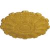 image31OD x 1 12P Durham Ceiling Medallion Fits Canopies up to 4 14HandPainted Iridescent Gold