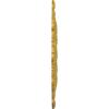 image31OD x 1 12P Durham Ceiling Medallion Fits Canopies up to 4 14HandPainted Iridescent Gold