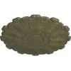 image31OD x 1 12P Durham Ceiling Medallion Fits Canopies up to 4 14HandPainted Painted Turtle