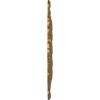 image31OD x 1 12P Durham Ceiling Medallion Fits Canopies up to 4 14HandPainted Pale Gold