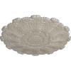 image31OD x 1 12P Durham Ceiling Medallion Fits Canopies up to 4 14HandPainted Pearl White