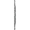 image31OD x 1 12P Durham Ceiling Medallion Fits Canopies up to 4 14HandPainted Platinum