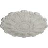 image31OD x 1 12P Durham Ceiling Medallion Fits Canopies up to 4 14HandPainted Pot of Cream