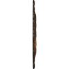 image31OD x 1 12P Durham Ceiling Medallion Fits Canopies up to 4 14HandPainted Rust