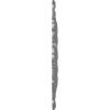 image31OD x 1 12P Durham Ceiling Medallion Fits Canopies up to 4 14HandPainted Silver