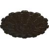 image31OD x 1 12P Durham Ceiling Medallion Fits Canopies up to 4 14HandPainted Stone Hearth