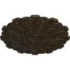image31OD x 1 12P Durham Ceiling Medallion Fits Canopies up to 4 14HandPainted Stone Hearth Crackle
