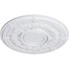 image33 78OD x 1 38P Dauphine Ceiling Medallion Fits Canopies up to 13 14Factory Primed