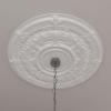 image33 78OD x 1 38P Dauphine Ceiling Medallion Fits Canopies up to 13 14Factory Primed