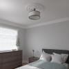 image33 78OD x 1 38P Dauphine Ceiling Medallion Fits Canopies up to 13 14Factory Primed