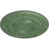 image33 78OD x 1 38P Dauphine Ceiling Medallion Fits Canopies up to 13 14HandPainted Athenian Green