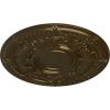 image33 78OD x 1 38P Dauphine Ceiling Medallion Fits Canopies up to 13 14HandPainted Brass