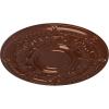 image33 78OD x 1 38P Dauphine Ceiling Medallion Fits Canopies up to 13 14HandPainted Copper Penny