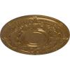 image33 78OD x 1 38P Dauphine Ceiling Medallion Fits Canopies up to 13 14HandPainted Pale Gold