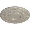 image33 78OD x 1 38P Dauphine Ceiling Medallion Fits Canopies up to 13 14HandPainted Pearl White