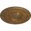 image33 78OD x 1 38P Dauphine Ceiling Medallion Fits Canopies up to 13 14HandPainted Rubbed Bronze