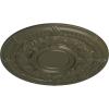 image33 78OD x 1 38P Dauphine Ceiling Medallion Fits Canopies up to 13 14HandPainted Witch Hazel