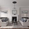 image33 78OD x 1 38P Dauphine Ceiling Medallion Fits Canopies up to 13 14Handpainted Night Shade