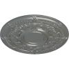 image33 78OD x 1 38P Dauphine Ceiling Medallion Fits Canopies up to 13 14Handpainted Silver