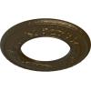 imageEkena Millwork 13 14OD x 7 18ID x 78P Salem Ceiling Medallion Fits Canopies up to 7 18Brass Metallic Series