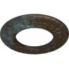 imageEkena Millwork 13 14OD x 7 18ID x 78P Salem Ceiling Medallion Fits Canopies up to 7 18Bronze Blue Patina Metallic Series