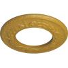 imageEkena Millwork 13 14OD x 7 18ID x 78P Salem Ceiling Medallion Fits Canopies up to 7 18Iridescent Gold Metallic Series