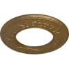 imageEkena Millwork 13 14OD x 7 18ID x 78P Salem Ceiling Medallion Fits Canopies up to 7 18Pale Gold Metallic Series