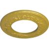 imageEkena Millwork 13 14OD x 7 18ID x 78P Salem Ceiling Medallion Fits Canopies up to 7 18Rich Gold Metallic Series