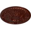 imageEkena Millwork 26OD x 3P Tristan Ceiling Medallion Fits Canopies up to 5 12Antique Copper Metallic Series
