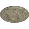 imageEkena Millwork 26OD x 3P Tristan Ceiling Medallion Fits Canopies up to 5 12Castle Stone Crackle Flat Finish