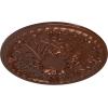 imageEkena Millwork 26OD x 3P Tristan Ceiling Medallion Fits Canopies up to 5 12Copper Penny Metallic Series