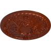 imageEkena Millwork 26OD x 3P Tristan Ceiling Medallion Fits Canopies up to 5 12Firebrick Flat Finish